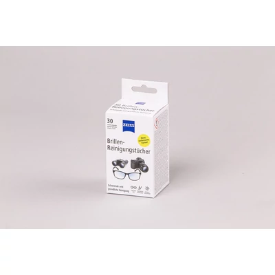 ZEISS nedves szemüveg törlőkendő (30 db/box)
